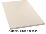 Receveur de douche, sur mesure : Largeur 120 à 200 cm x l. 70 à 100 cm. Bac à douche en résine Akrytan® anti glissant, finition ardoise, 10 couleurs, Livraison offerte et rapide
